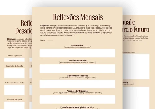 reflexão mensal